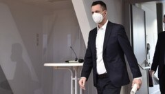 Gesundheitsminister Wolfgang Mückstein (Grüne) gab am Donnerstag seinen Rücktritt bekannt. (Bild: APA/HANS PUNZ)