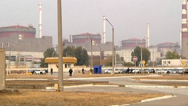 Atomkraftwerk Saporischschja (Bild: AP)