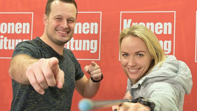 Vize-„Dancing-Queen“ Jasmin Ouschan ist Kärntens Billard-Ass (Bild: EVELYN HRONEK)