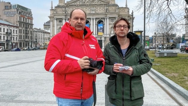 Das „Krone“-Team Sepp Pail und Burghard Enzinger (Bild: Sepp Pail)