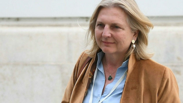 Die ehemalige Außenministerin Karin Kneissl (Bild: APA/Helmut Fohringer)
