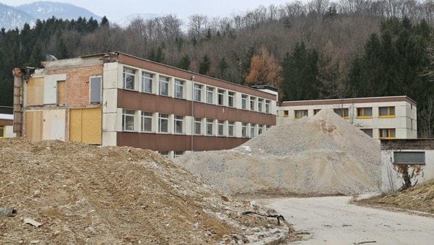 Beim neuen Schulzentrum in Reiterndorf soll die Energieversorgung weiter über Gas erfolgen. (Bild: Hörmandinger Reinhard)