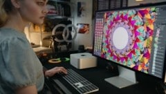 Passend zum neuen Mac Studio hat Apple mit dem Studio Display auch einen intelligenten 5K-Monitor angekündigt. (Bild: Apple)