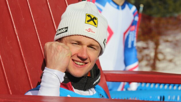 Riesentorlauf-Bronzemedaillengewinner Lukas Passrugger. (Bild: Peter Weihs/Kronenzeitung)