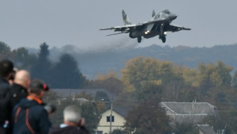 Eine MiG-29 (Bild: AFP)