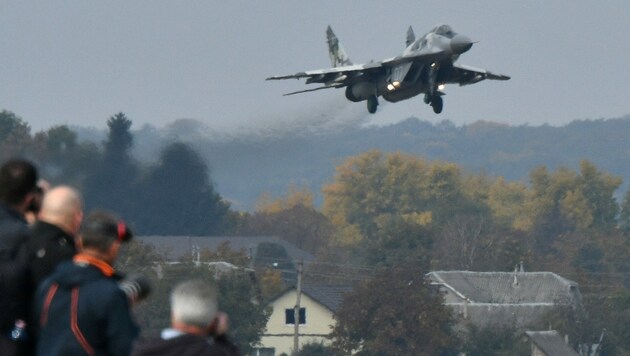 Eine MiG-29 (Bild: AFP)