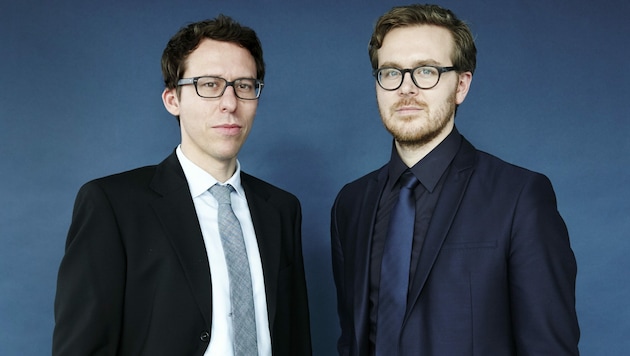 Bastian Obermayer (li.) und Frederik Obermaier (Bild: Stephanie Füssenich/OTS)