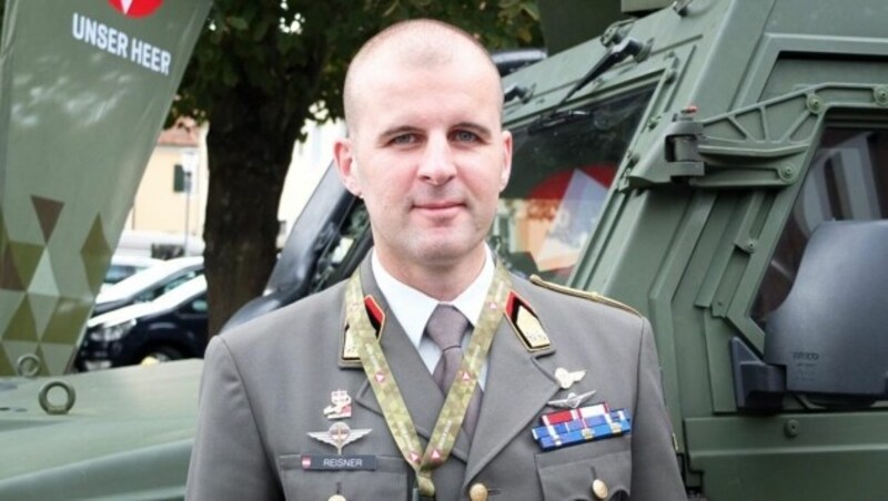 Oberst Markus Reisner, Leiter der Entwicklungsabteilung an der Militärakademie in Wiener Neustadt (Bild: Bundesheer/Kurt Kreibich)