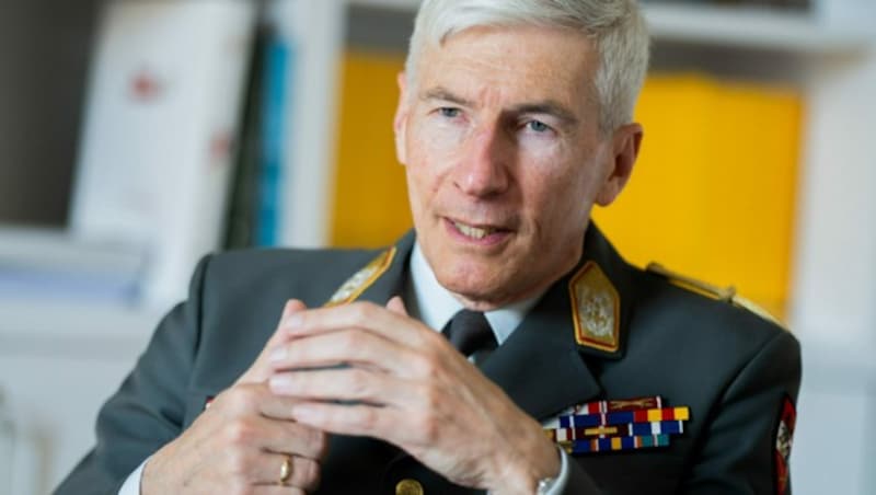 Robert Brieger, Vorsitzender des EU-Militärausschusses (Bild: APA/Georg Hochmuth)