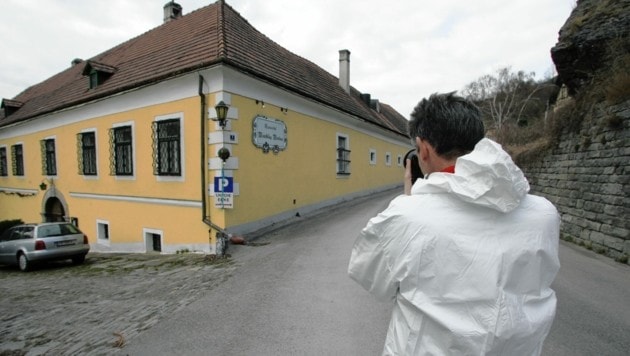 Krems, 20 de mayo de 2008. Se dice que Osberger quiso matar al alcalde de Spitz, Hannes Hirtzberger, con estricnina en febrero.  (Imagen: Reinhard Holl)