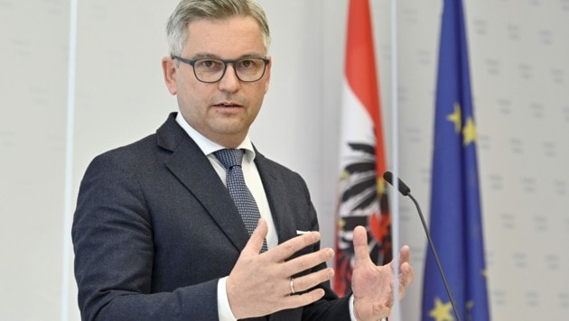 Finanzminister Magnus Brunner (Bild: APA/HANS PUNZ)