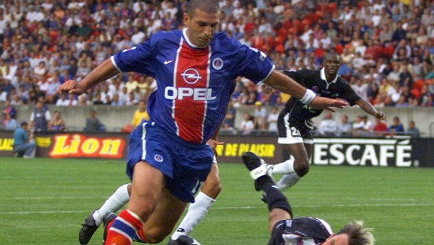 Bruno Rodriguez hier im Jahr 1999 in Diensten von PSG (Bild: AFP)