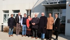 Präsident Milletich besucht die ÖFB-Akademie. (Bild: ÖFB/Hamidovic)