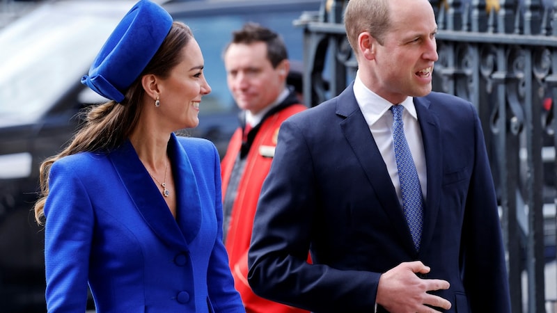 Herzogin Kate und Prinz William (Bild: AFP)