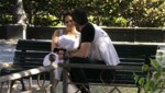 Jennifer Lopez dreht auf Garn Canaria. Die Filmpausen verbringt sie mit ihrem Schatz Ben Affleck gerne auf einer Bank in einem Park. (Bild: www.PPS.at)