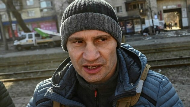 Kiews Bürgermeister Vitali Klitschko (Archivbild) (Bild: AFP/Aris Messinis)