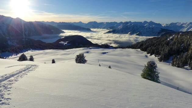 Die Feldringer Böden wären notwendig für die Skifusion Hochoetz mit Kühtai (Bild: Estermann)