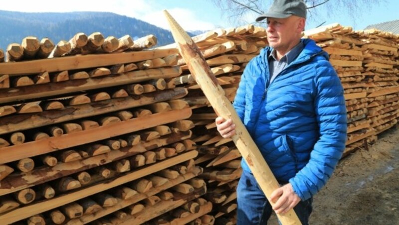 Bacher setzt auf Holzverkauf (Bild: Rojsek-Wiedergut Uta)