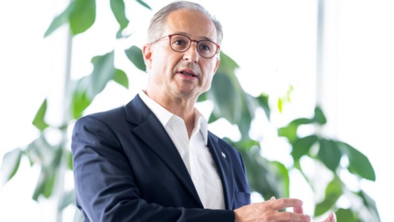 OMV-Boss Alfred Stern (Bild: APA/Georg Hochmuth)