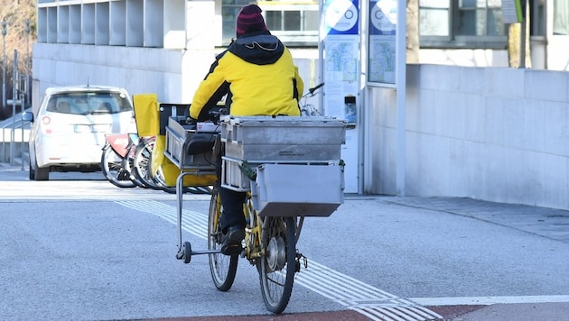 Test run: In four districts of Vienna, mail will now also be delivered to homes on Sundays. (Bild: P. Huber)