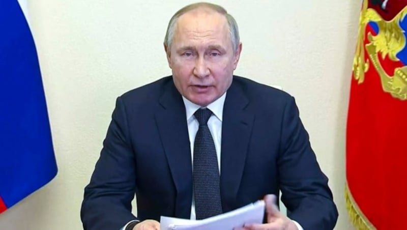 Wladimir Putin (Bild: AP/Russian Presidential Press Service)