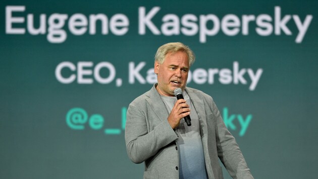 Eugene Kaspersky ist der Gründer des gleichnamigen russischen IT-Security-Unternehmens. (Bild: AFP)