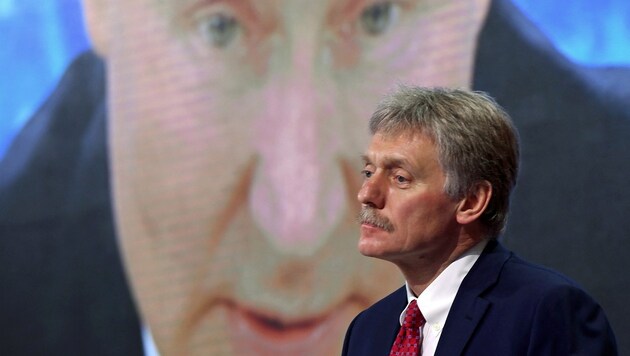 Dmitri Peskow (Bild: APA/AFP/NATALIA KOLESNIKOVA)