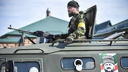 Die Tschetschenen werden zur wichtigen Unterstützung für Putins Angriffskrieg. (Bild: AFP/Alexander NEMENOV)