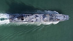 Ein russisches Kriegsschiff (Archivfoto) (Bild: Russian Defense Ministry Press Service)