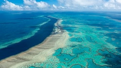 (Bild: Jumbo Aerial Photography/Great Barrier Reef Marine Park Authority via AP)