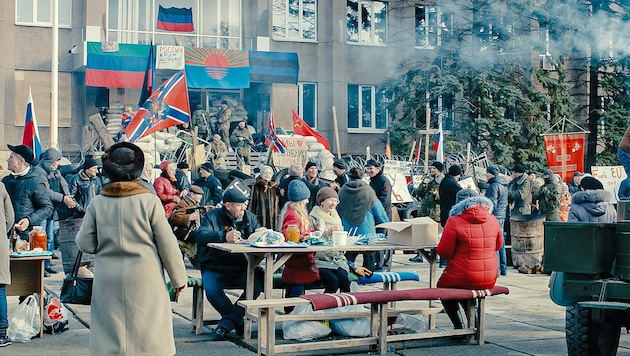 In der Gegenwart wirkt Sergei Loznitsa Film „Donbass“ aus 2018 fast schon prophetisch (Bild: zVg.)