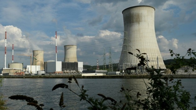 Das Kernkraftwerk Tihange (Bild: APA/AFP/BELGA/ERIC LALMAND)