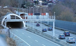 Der Kirchdorftunnel auf der S 35
