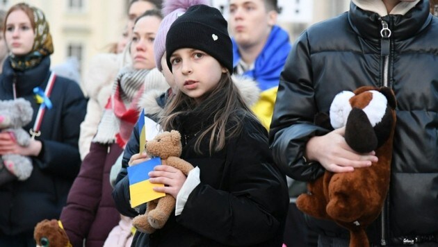 Tausende ukrainische Kinder und Jugendliche sind seit Kriegsbeginn Ende Februar nach Österreich geflohen. (Bild: P. Huber)