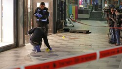 Der Täter zückte auch in einem Einkaufszentrum in der Wüstenstadt Be‘er Sheva das Messer. (Bild: AFP)