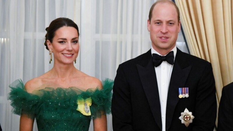 Herzogin Kate und Prinz William (Bild: Toby Melville / PA / picturedesk.com)