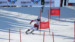 Victoria Olivier sicherte sich in Vuokatti im Parallel-Slalom bereits ihre zweite Goldmedaille. (Bild: GEPA pictures)
