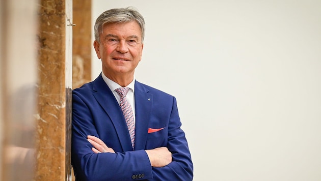 Werner Steinecker ist Präsident der Initiative zukunft.lehre.österreich. (Bild: Alexander Schwarzl)