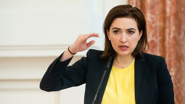 Ministerin Alma Zadić ist das Gesetz ein großes persönliches Anliegen, sie arbeite „hartnäckig daran, dass es möglichst bald Umsetzung findet“. (Bild: SEPA.Media | Martin Juen)