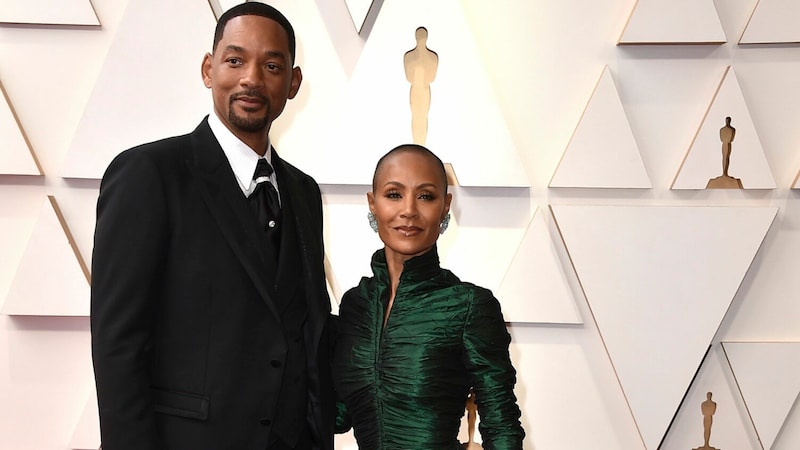 Will Smith mit Jada Pinkett Smith (Bild: Jordan Strauss/Invision/AP)