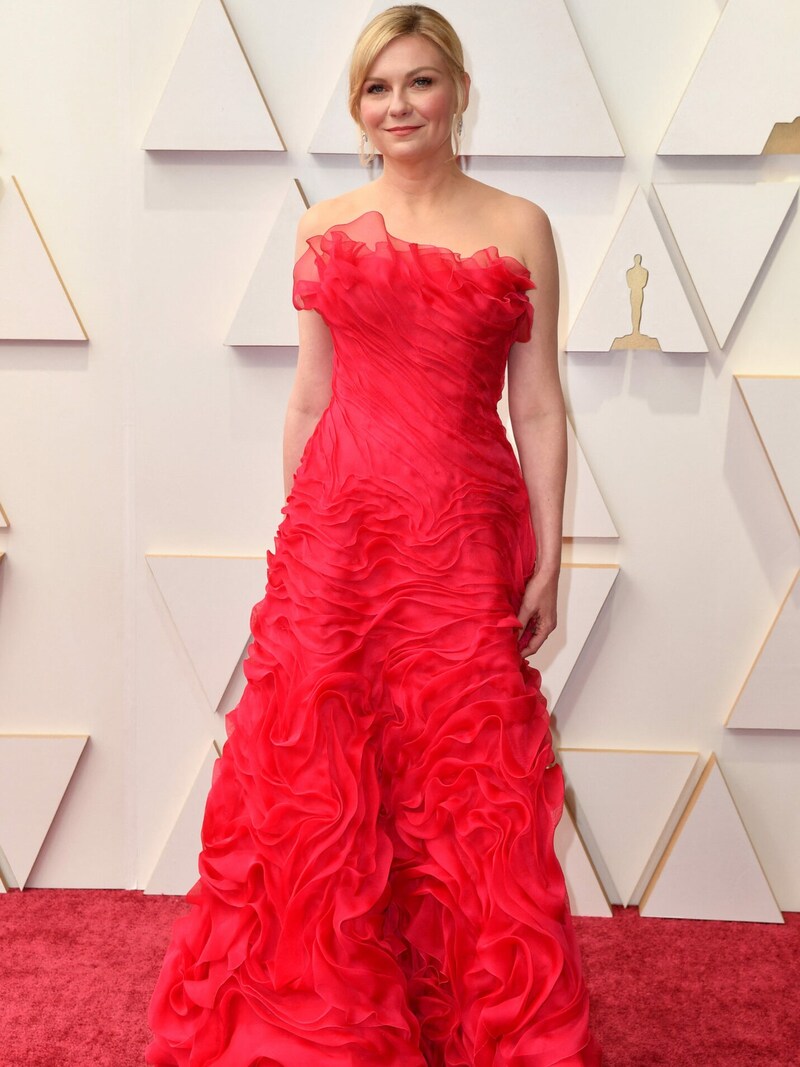 Kirsten Dunst trug ein Kleid von Lily et Cie. (Bild: AFP)