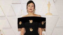 Maggie Gyllenhaal sorgte mit ihrem Oscar-Kleid für Lacher im Netz. (Bild: 2022 Getty Images)