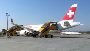 Eine Swiss Air (Archivbild) (Bild: FH GRZ)