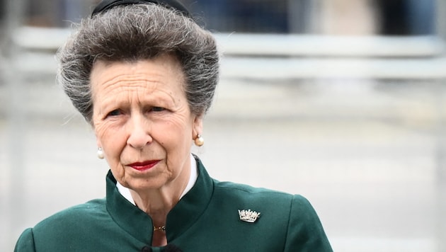 Princess Anne is currently being treated in hospital. (Bild: AFP )