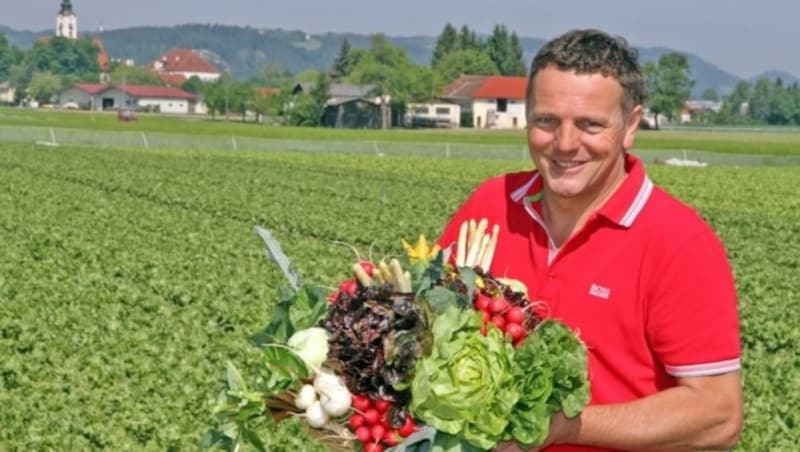 Stefan Hamedinger vom Verband der Obst- und Gemüseproduzenten OÖ. (Bild: ZVG)