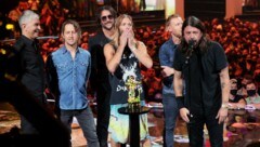 Die Band Foo Fighters bei vergangenen Europe Music Awards (Bild: AFP/Getty Images)