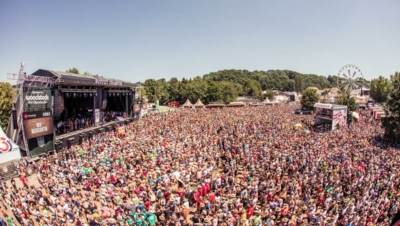 2019 suchten an die 65.000 Menschen die „Woodstock Arco Area“ im Innviertel auf. (Bild: Klaus Mittermayr)