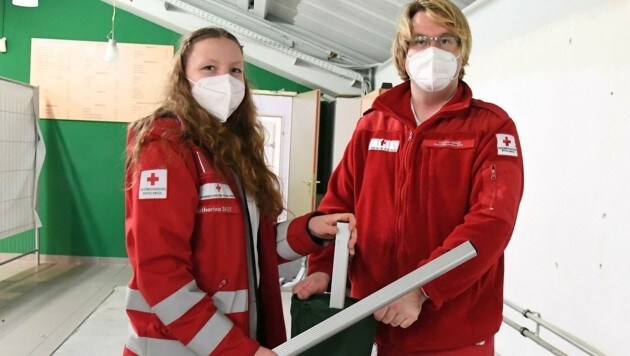 La Cruz Roja se retira de los centros de vacunación y pruebas (Imagen: Huber Patrick)