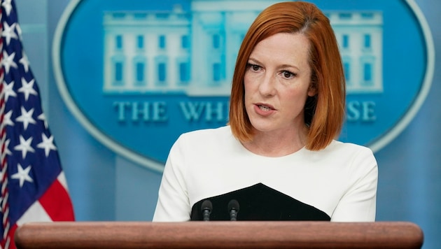 Psaki wollte die Berichte nicht bestätigen, bestritt sie jedoch auch nicht. (Bild: ASSOCIATED PRESS)