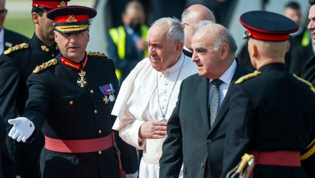 Papst Franziskus in Malta (Bild: AP)